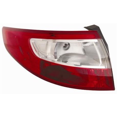 Gruppo ottico posteriore bianco rosso lato sx