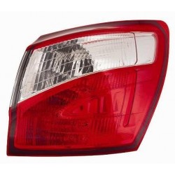 Gruppo ottico posteriore esterno bianco rosso lato dx