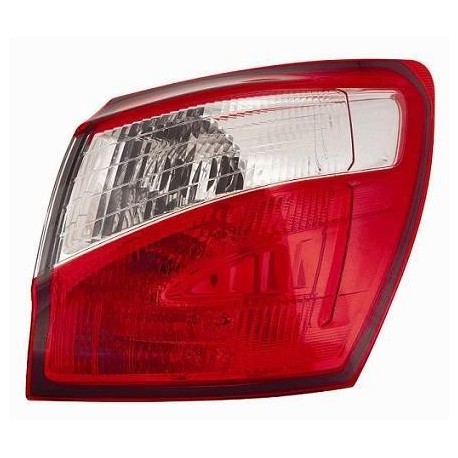 Gruppo ottico posteriore esterno bianco rosso lato dx