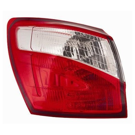 Gruppo ottico posteriore esterno bianco rosso lato sx