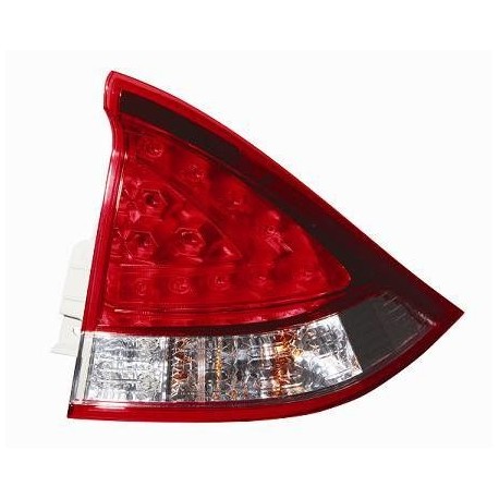 Gruppo ottico posteriore a led bianco rosso lato dx