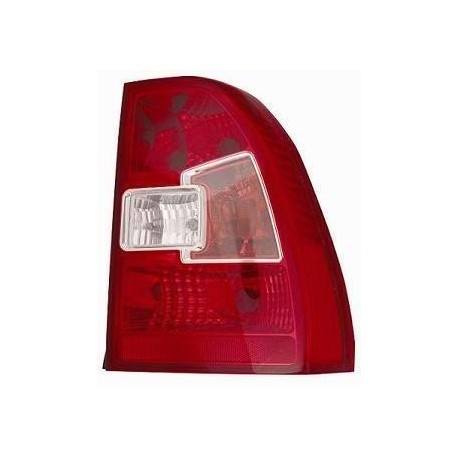 Gruppo ottico posteriore bianco rosso lato dx