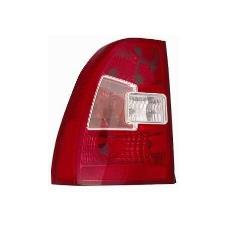 Gruppo ottico posteriore bianco rosso lato sx