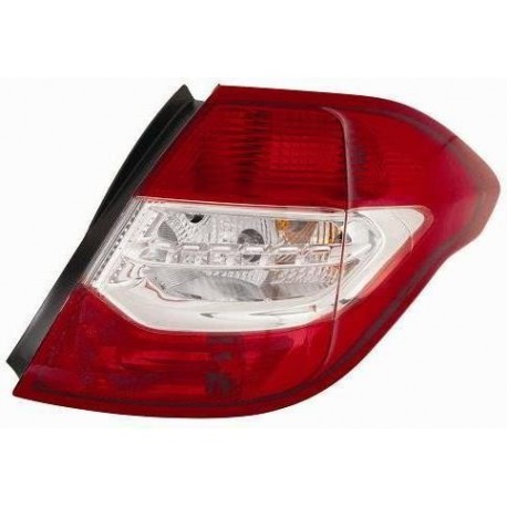 Gruppo ottico posteriore bianco rosso lato dx