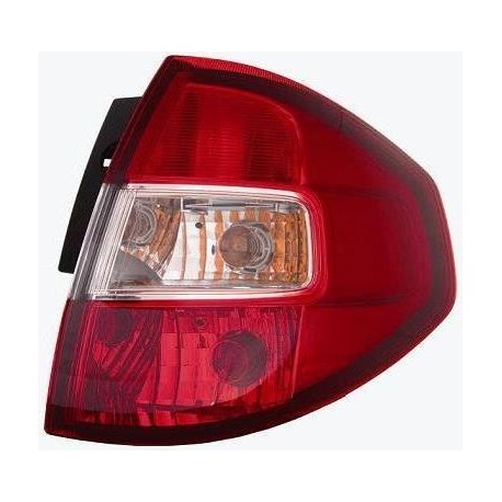 Gruppo ottico posteriore bianco rosso lato dx