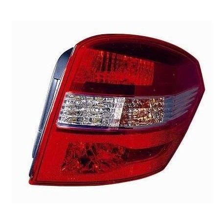 Gruppo ottico posteriore con corpo nero modelli SW lato dx