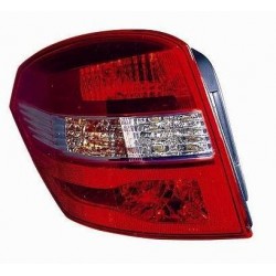 Gruppo ottico posteriore con corpo nero modelli SW lato sx