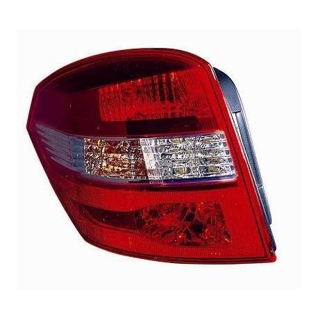 Gruppo ottico posteriore con corpo nero modelli SW lato sx