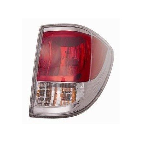 Fanale posteriore bianco rosso passeggero - dx