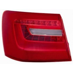 Fanale posteriore bianco rosso a led passeggero - dx