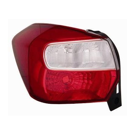 Gruppo ottico posteriore bianco rosso lato sx