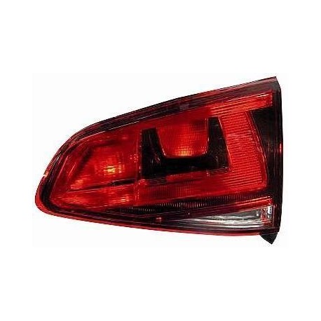 Gruppo ottico posteriore interno bianco rosso con fondo scuro lato dx