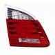 Fanale posteriore interno bianco rosso a led guida - sx