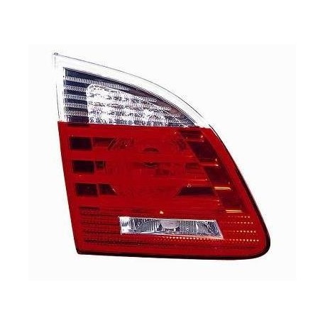 Fanale posteriore interno bianco rosso a led guida - sx