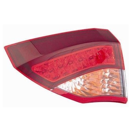 Gruppo ottico posteriore esterno bianco rosso a led modelli berlina lato sx