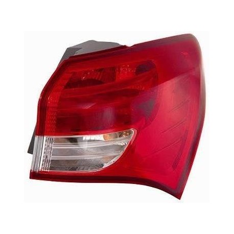 Gruppo ottico posteriore esterno bianco rosso lato dx