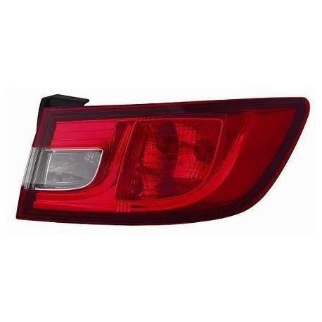 Gruppo ottico posteriore esterno bianco rosso lato sx