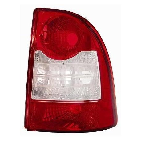 Gruppo ottico posteriore esterno bianco rosso lato dx