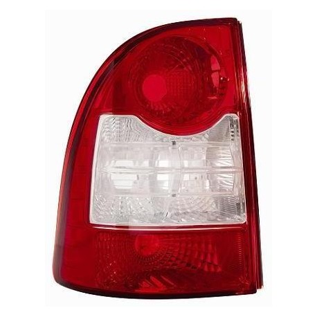 Gruppo ottico posteriore esterno bianco rosso lato sx