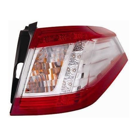 Gruppo ottico posteriore bianco rosso a led modelli SW lato dx