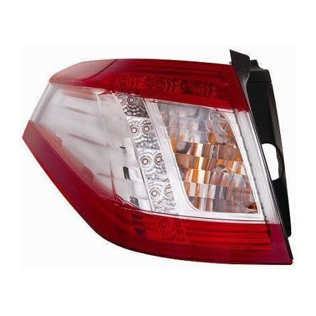 Gruppo ottico posteriore bianco rosso a led modelli SW lato sx