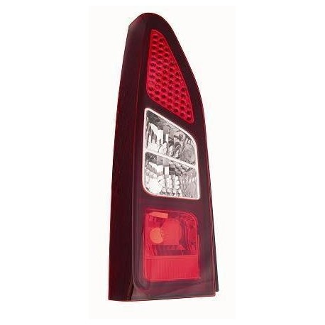 Gruppo ottico posteriore bianco rosso modelli 1 porta lato sx