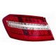 Fanale posteriore esterno bianco rosso a led guida - sx