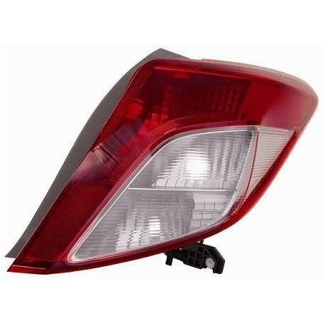 Gruppo ottico posteriore bianco rosso lato dx