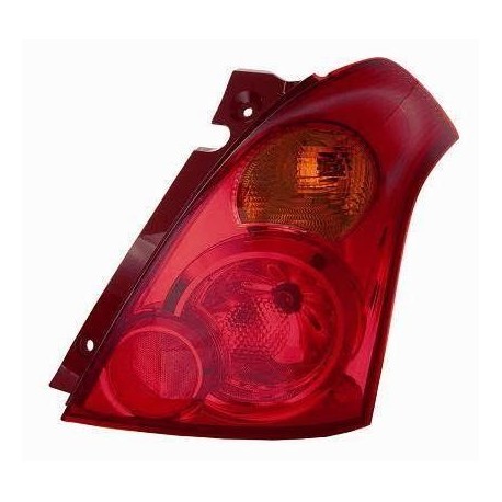 Gruppo ottico posteriore rosso versione Sport lato dx