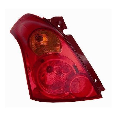 Gruppo ottico posteriore rosso versione Sport lato sx