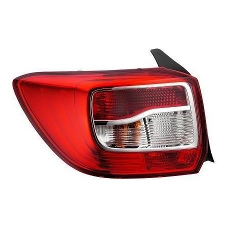 Gruppo ottico posteriore bianco rosso lato dx