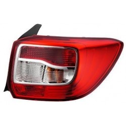 Gruppo ottico posteriore bianco rosso lato sx