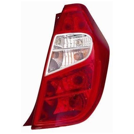 Gruppo ottico posteriore bianco rosso lato dx