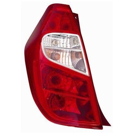 Gruppo ottico posteriore bianco rosso lato sx