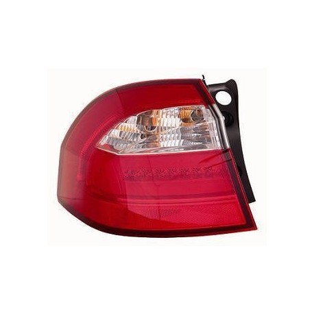 Gruppo ottico posteriore bianco rosso a led modelli 3-5 porte lato sx