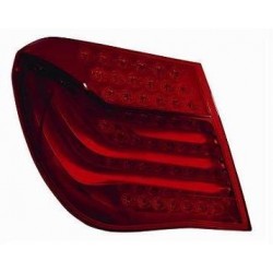Fanale posteriore esterno rosso a led guida - sx