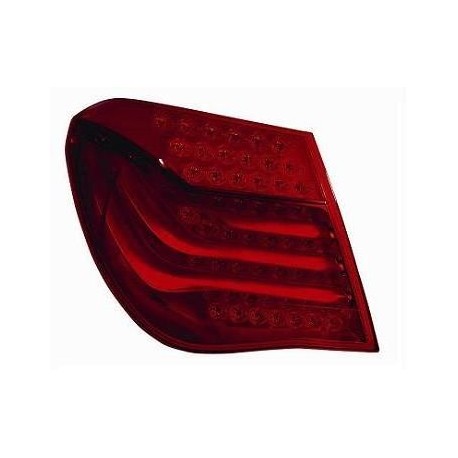 Fanale posteriore esterno rosso a led guida - sx