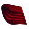 Fanale posteriore esterno rosso a led guida - sx