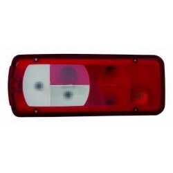 Fanale posteriore bianco rosso guida - sx