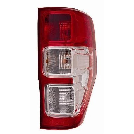 Fanale posteriore bianco rosso passeggero - dx