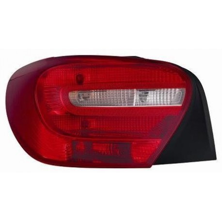 Gruppo ottico posteriore bianco rosso lato sx