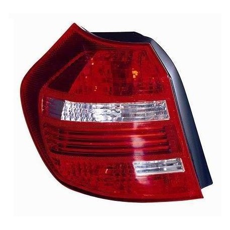 Gruppo ottico posteriore esterno fume rosso a led fondo scuro lato sx