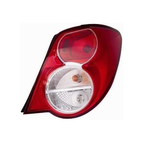 Gruppo ottico posteriore bianco rosso modelli 4 porte lato dx