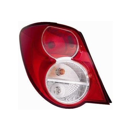 Gruppo ottico posteriore bianco rosso modelli 4 porte lato sx