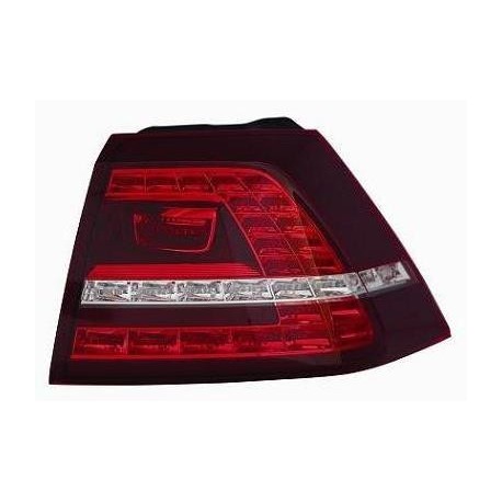 Fanale posteriore bianco rosso a led versione Gtd - Gti passeggero - dx