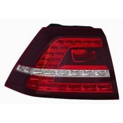 Fanale posteriore bianco rosso a led versione Gtd - Gti guida - sx