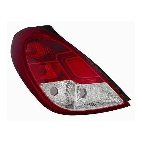 Gruppo ottico posteriore bianco rosso lato sx