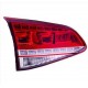 Fanale posteriore interno bianco rosso a led versione Gtd - Gti guida - sx