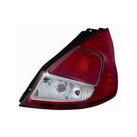 Gruppo ottico posteriore bianco rosso lato dx