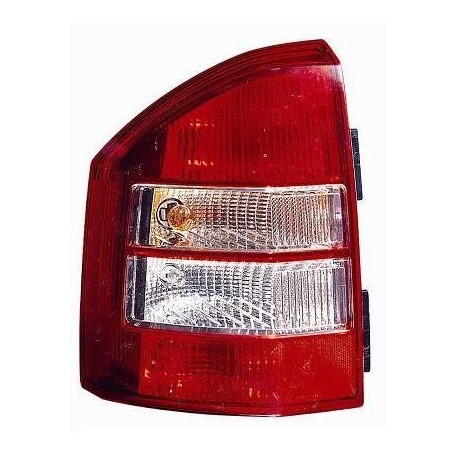 Gruppo ottico posteriore bianco rosso lato sx